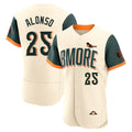 Arlishia B.Orioles #25 Pete Alonso Player Cream 2026 City Connect Limited Elite Home Game Stitched Jerseys