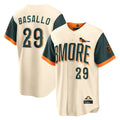 Arlishia B.Orioles #29 Samuel Basallo Player Cream 2026 City Connect Home Game Stitched Jerseys