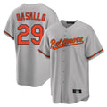 Arlishia B.Orioles #29 Samuel Basallo Player Gray Home Game Stitched Jerseys