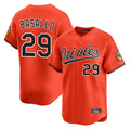 Arlishia B.Orioles #29 Samuel Basallo Player Orange Limited Home Game Stitched Jerseys