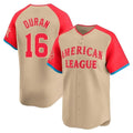 Arlishia B.Red Sox #16 Jarren Duran Player Cream All-Star Short-Sleeved Home Game Stitched Jerseys