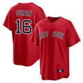 Arlishia B.Red Sox #16 Jarren Duran Player Red Home Game Stitched Jersey