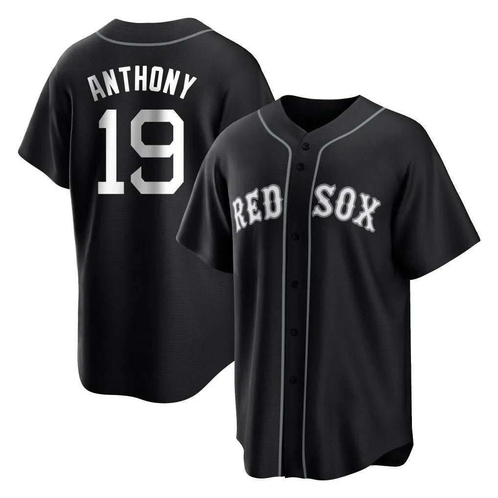 Arlishia B.Red Sox #19 Roman Anthony Player Black Home Game Stitched Jerseys