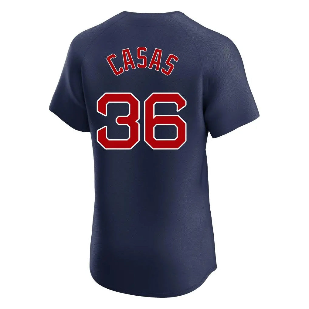 Arlishia B.Red Sox #36 Triston Casas Player Navy Limited Elite Home Game Stitched Jerseys
