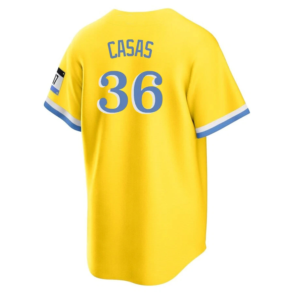 Arlishia B.Red Sox #36 Triston Casas Player Yellow Home Game Stitched Jerseys