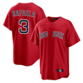 Arlishia B.Red Sox #3 Ceddanne Rafaela Player Red Home Game Stitched Jersey