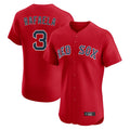 Arlishia B.Red Sox #3 Ceddanne Rafaela Player Red Limited Elite Home Game Stitched Jersey