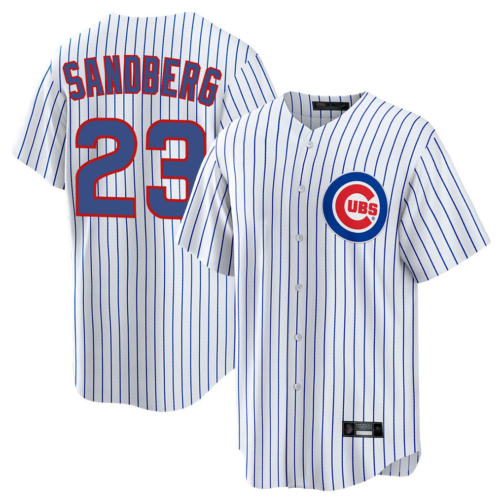 Arlishia C.Cubs #23 Ryne Sandberg Player White Game Home Stitched Jerseys
