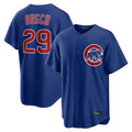 Arlishia C.Cubs #29 Michael Busch Player Royal Home Game Stitched Jerseys
