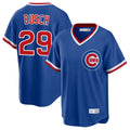 Arlishia C.Cubs #29 Michael Busch Player Royal T-shirt Cooperstown Collection Limited Stitched Jerseys