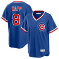Arlishia C.Cubs #8 Ian Happ Player Royal T-shirt Cooperstown Collection Limited Stitched Jerseys