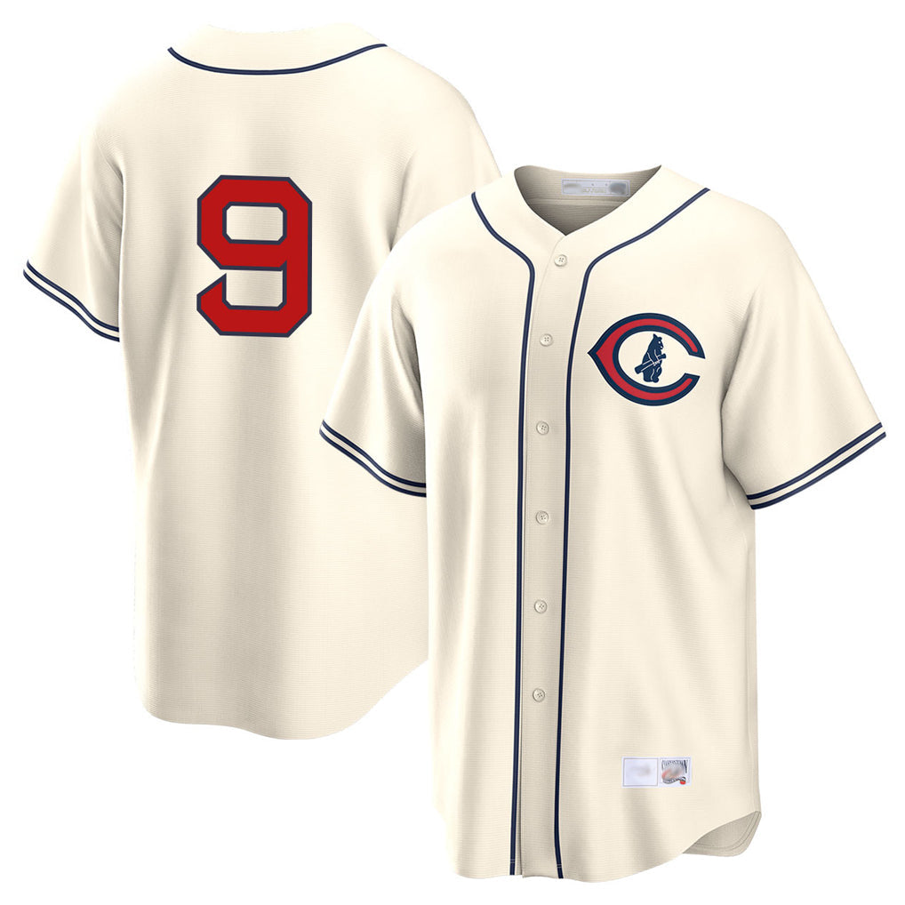 Arlishia C.Cubs #9 Miguel Amaya Player Cream Field of Dreams Home Game Stitched Jerseys