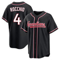Arlishia C.Guardians #4 Brayan Rocchio Player Black Fashion Out Home Game Stitched Jerseys