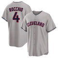 Arlishia C.Guardians #4 Brayan Rocchio Player Gray Game Home Stitched Jerseys