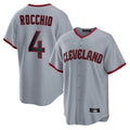 Arlishia C.Guardians #4 Brayan Rocchio Player Gray Home Game Stitched Jerseys