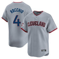 Arlishia C.Guardians #4 Brayan Rocchio Player Gray Road Limited Home Game Stitched Jerseys