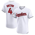 Arlishia C.Guardians #4 Brayan Rocchio Player White Limited Elite Home Stitched Jerseys