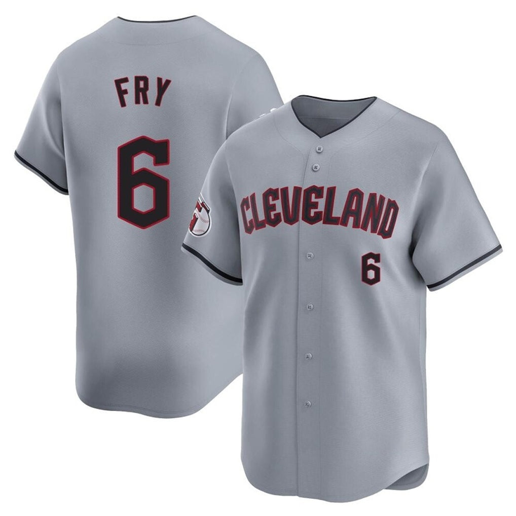 Arlishia C.Guardians #6 David Fry Player Gray Road Limited Home Stitched Jerseys