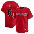 Arlishia C.Guardians #6 David Fry Player Red Limited Home Stitched Jerseys