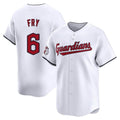 Arlishia C.Guardians #6 David Fry Player White Limited Home Stitched Jerseys