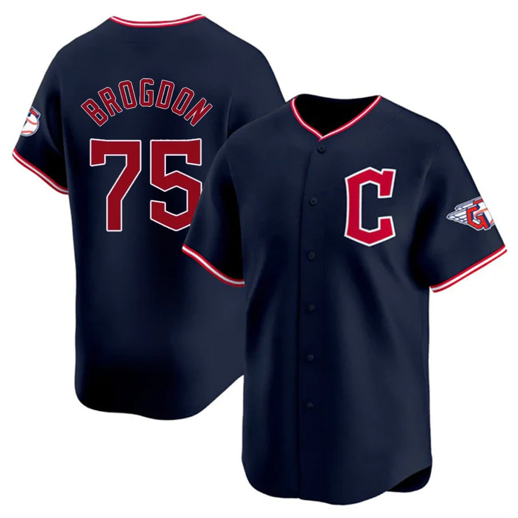 Arlishia C.Guardians #75 Connor Brogdon Player Navy Limited Home Stitched Jerseys
