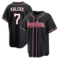 Arlishia C.Guardians #7 George Valera Player Black Fashion Out Home Game Stitched Jerseys