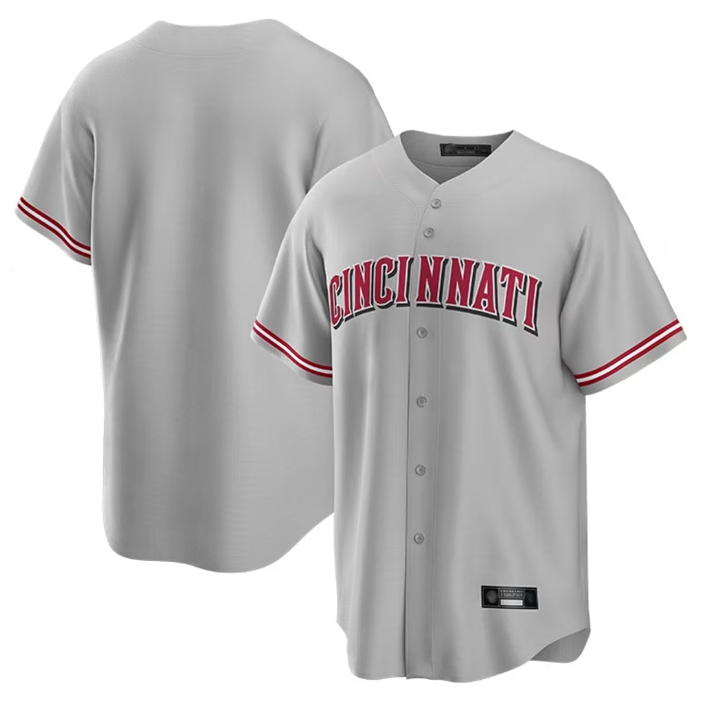 Arlishia C.Reds Gray Home Game Blank Player Stitched Jerseys