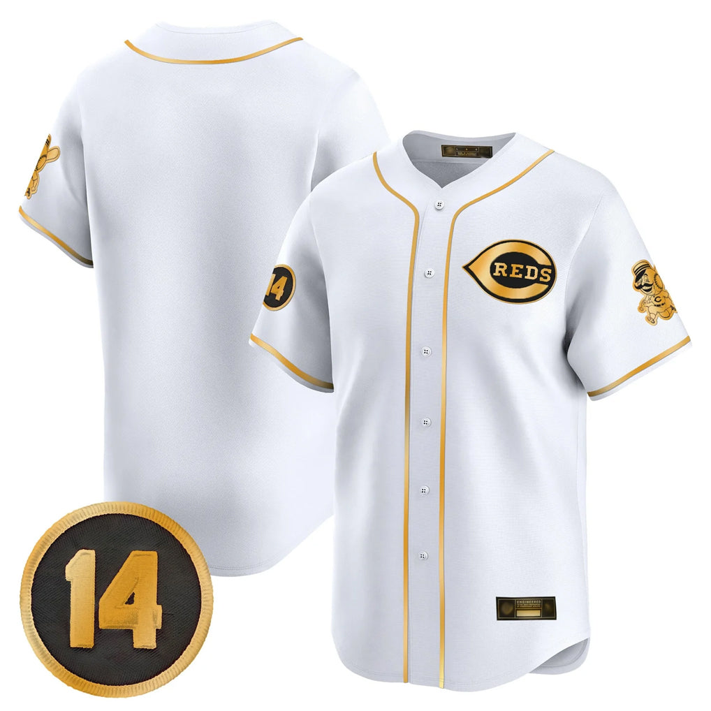 Arlishia C.Reds White-Gold Vapor Premier Limited Home Blank Player Stitched Jerseys