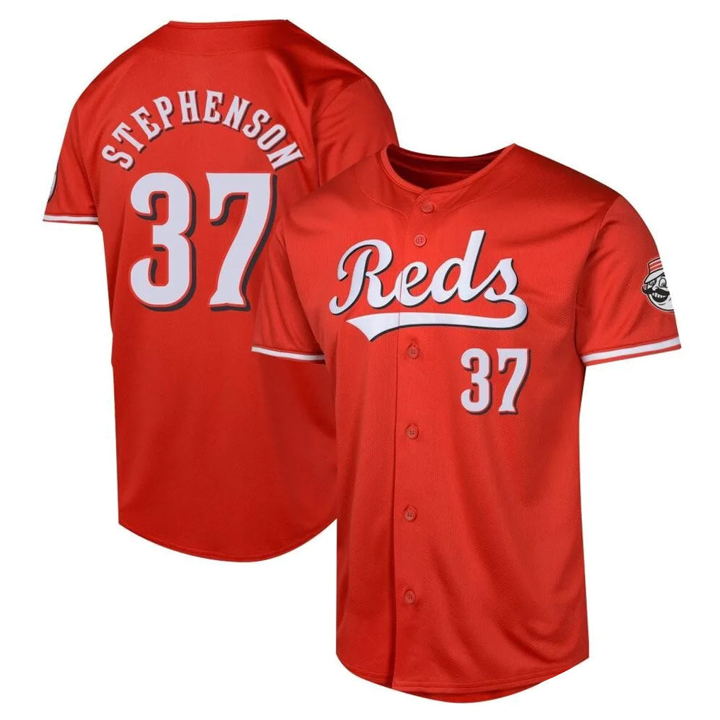 Arlishia C.Reds #37 Tyler Stephenson Player Red 2026 City Connect Limited Home Stitched Jerseys