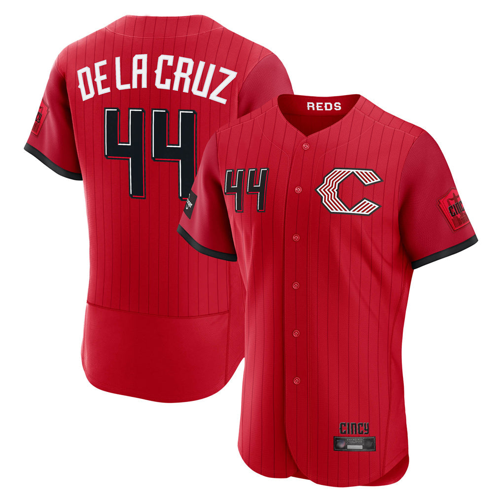 Arlishia C.Reds #44 Elly De La Cruz Player Red 2026 City Connect Limited Elite Home Stitched Jerseys