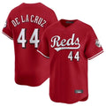 Arlishia C.Reds #44 Elly De La Cruz Player Red Home Limited Stitched Jerseys