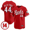 Arlishia C.Reds #44 Elly De La Cruz Player Red Vapor Premier Limited Home Stitched Jerseys