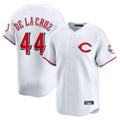Arlishia C.Reds #44 Elly De La Cruz Player White Limited Home Stitched Jerseys