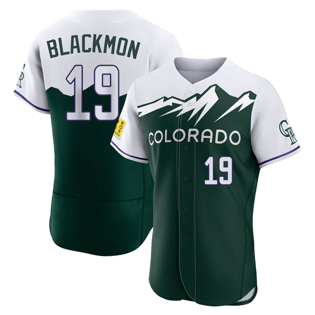 Arlishia C.Rockies #19 Charlie Blackmon Player Green City Connect Limited Elite Home Stitched Jerseys