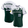 Arlishia C.Rockies #19 Charlie Blackmon Player Green City Connect Limited Elite Home Stitched Jerseys