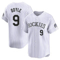 Arlishia C.Rockies #9 Brenton Doyle Player White Limited Home Stitched Jerseys