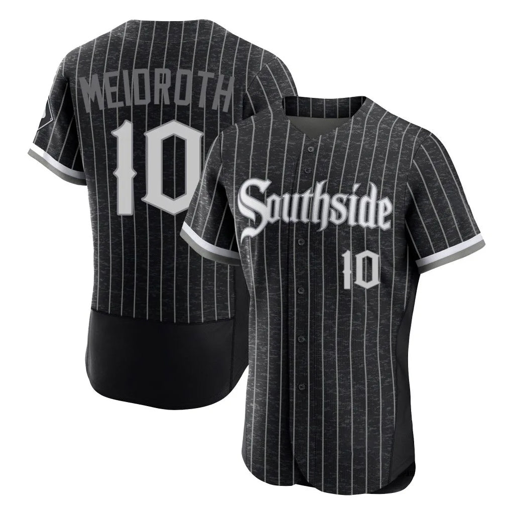 Arlishia C.White Sox #10 Chase Meidroth Player Black City Connect Limited Elite Home Stitched Jerseys