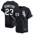 Arlishia C.White Sox #23 Andrew Benintendi Player Black Home Game Stitched Jerseys