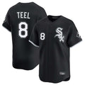 Arlishia C.White Sox #8 Kyle Teel Player Black Limited Home Stitched Jerseys