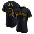Arlishia C.White Sox #8 Kyle Teel Player Black Snake Skin City Limited Elite Home Stitched Jerseys