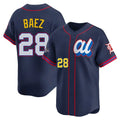 Arlishia D.Tigers #28 Javier B¨¢ez Player Navy Limited American League All-Star Edition Stitched Jerseys