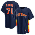 Arlishia H.Astros #71 Josh Hader Player Navy Home Game Stitched Jerseys