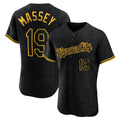 Arlishia KC.Royals #19 Michael Massey Player Black Snake Skin City Limited Elite Stitched Jerseys