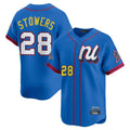 Arlishia M.Marlins #28 Kyle Stowers Player Blue National League All-Star Game Limited Stitched Jerseys