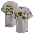 Arlishia Athletics #25 Brent Rooker Player Kelly Grey Home Limited Personalized Jerseys